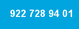 922 728 94 01 922 728 94 01